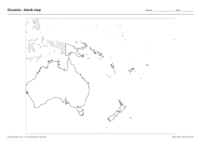Oceania blank map thumbnail